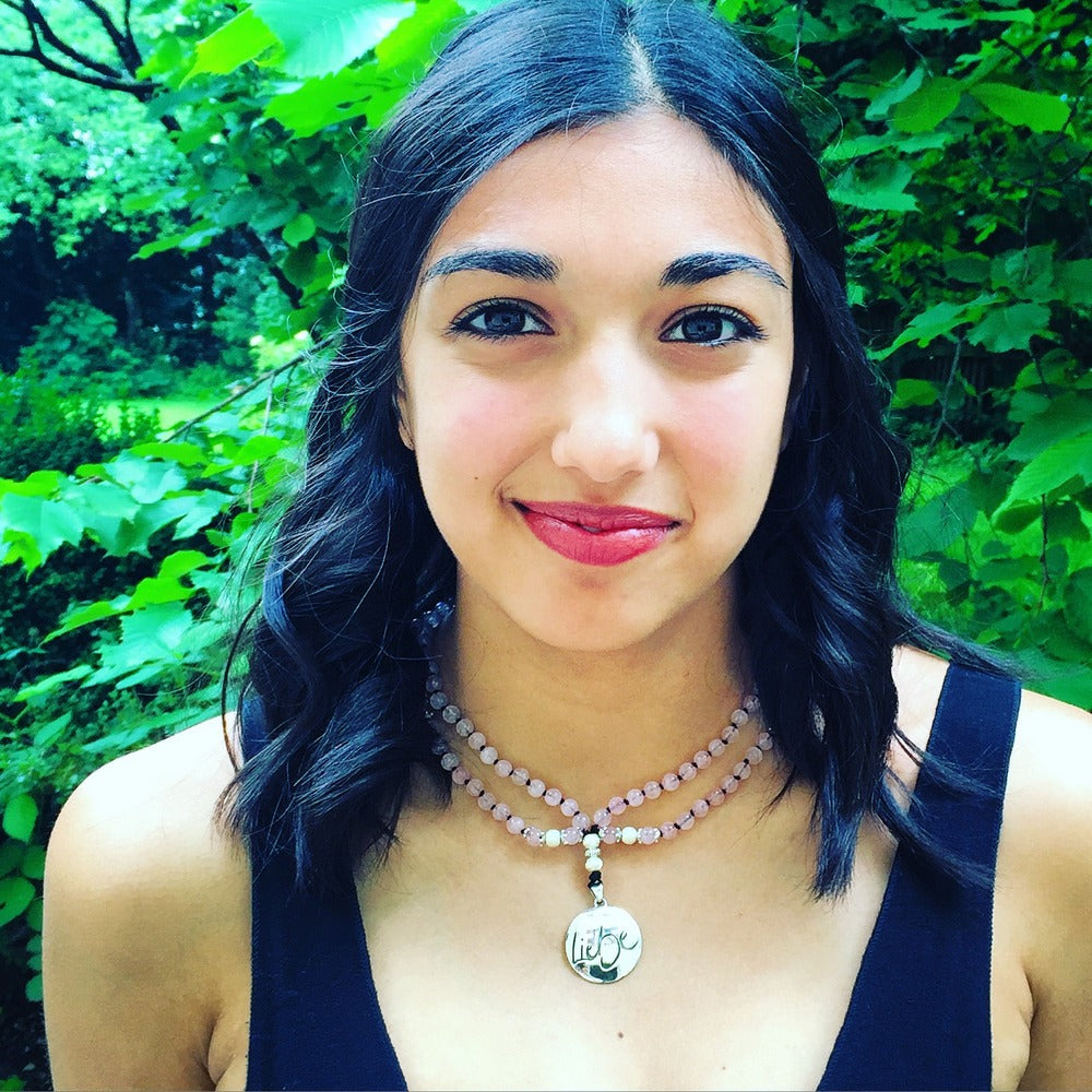 Liebe-Collier (Labradorit/Türkis)