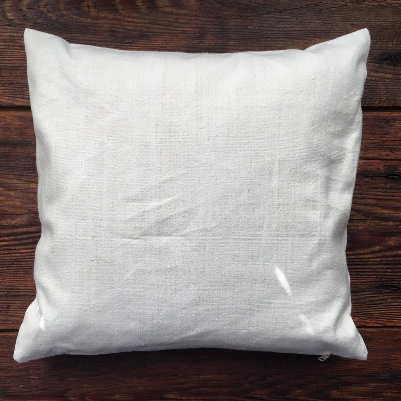 Bauernleinen Zirbenkissen "Es geht mir richtig gut"