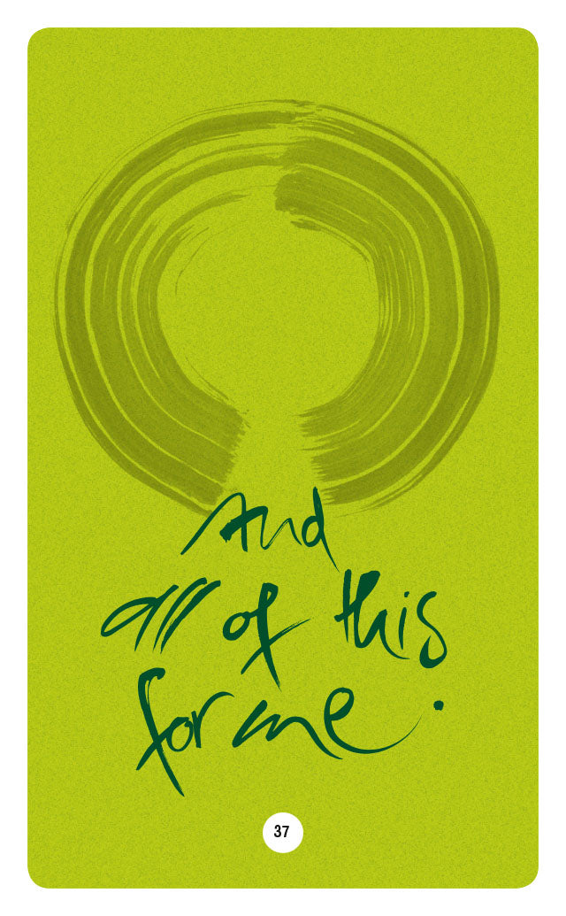 AND ALL OF THIS, FOR ME.