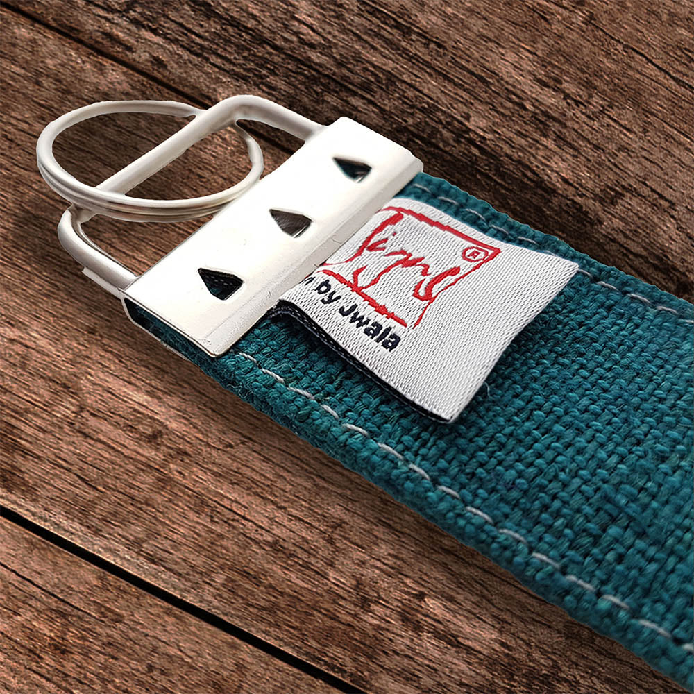 Schlüsselanhänger "Ich sehe dich" Bauernleinen