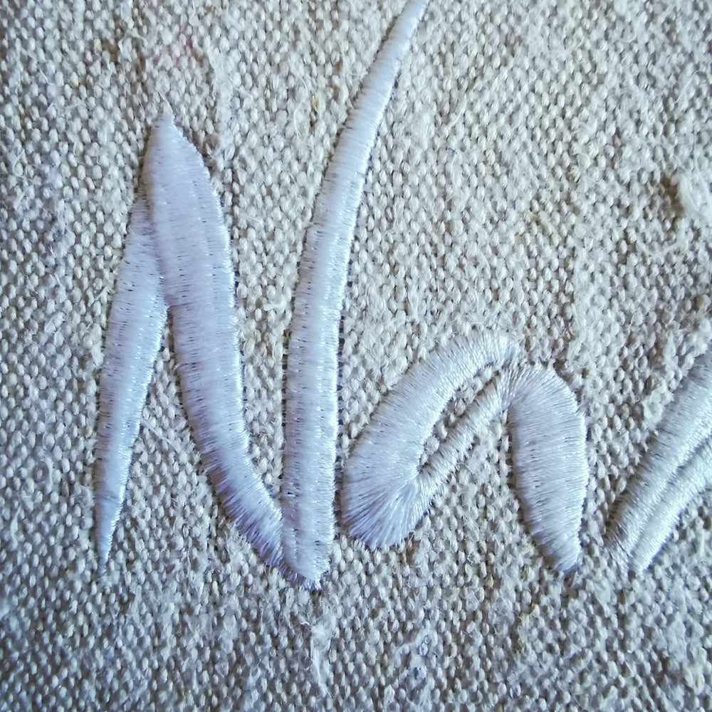 Kissenhülle Bauernleinen "Namasté"