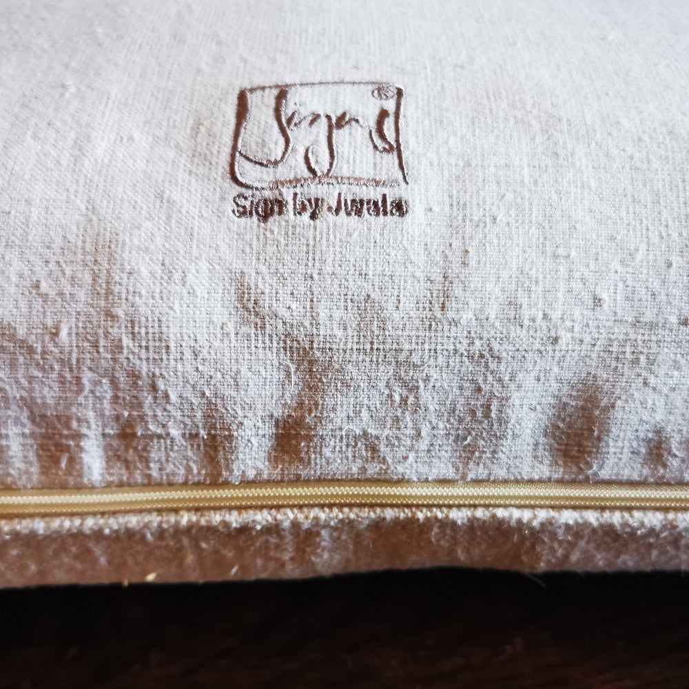 Kissenhülle Bauernleinen "Nestwärme"