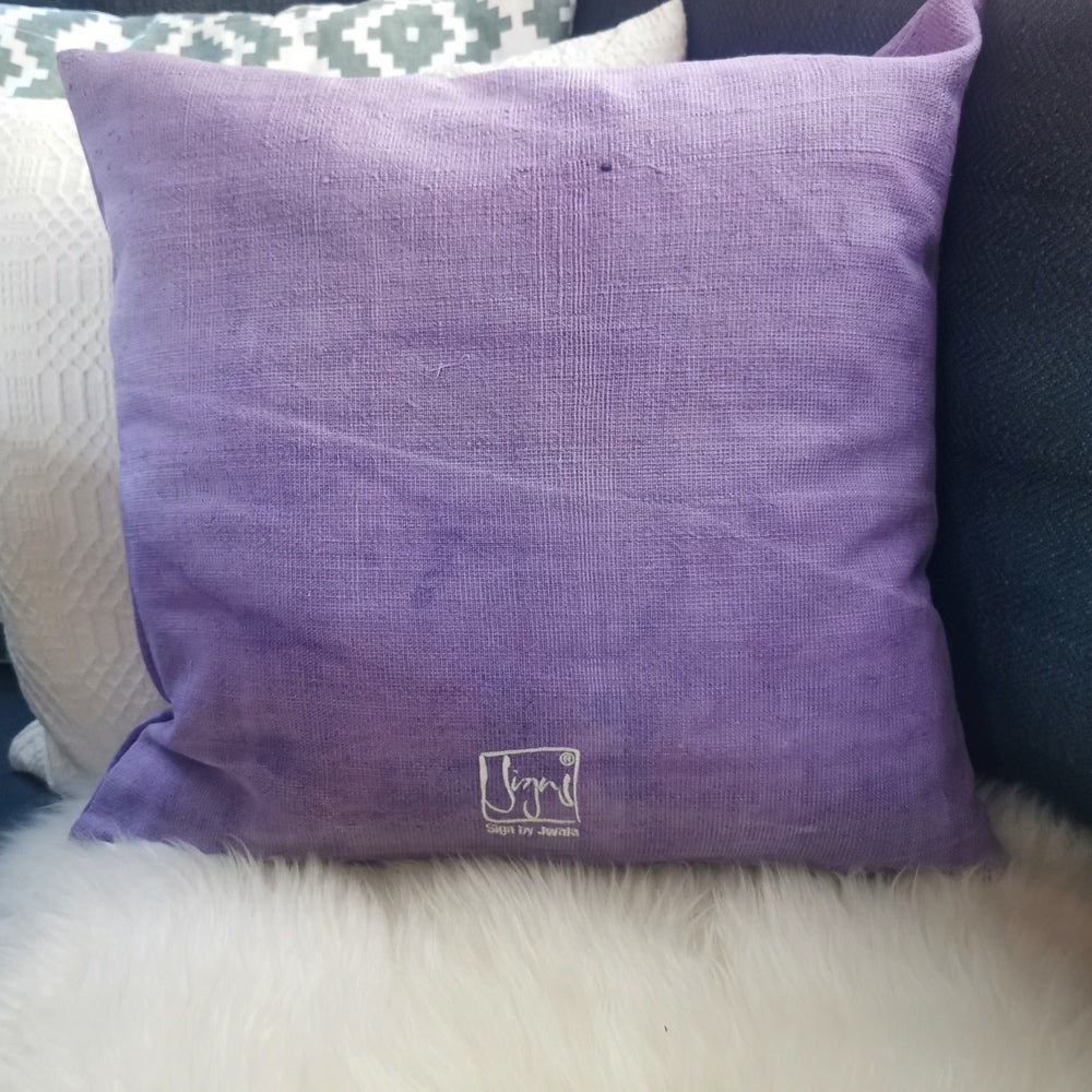 Kissenhülle Bauernleinen "Ich liebe uns"