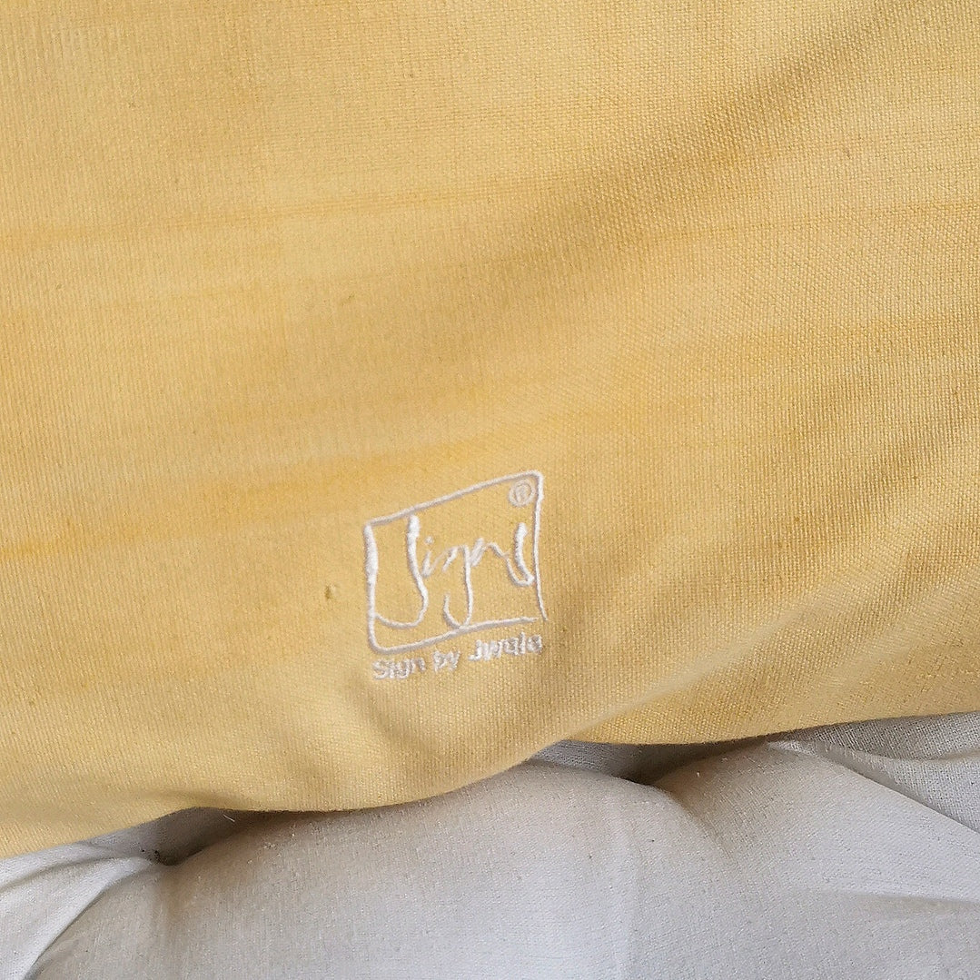 Bauernleinen Zirbenkissen "Ich bin"