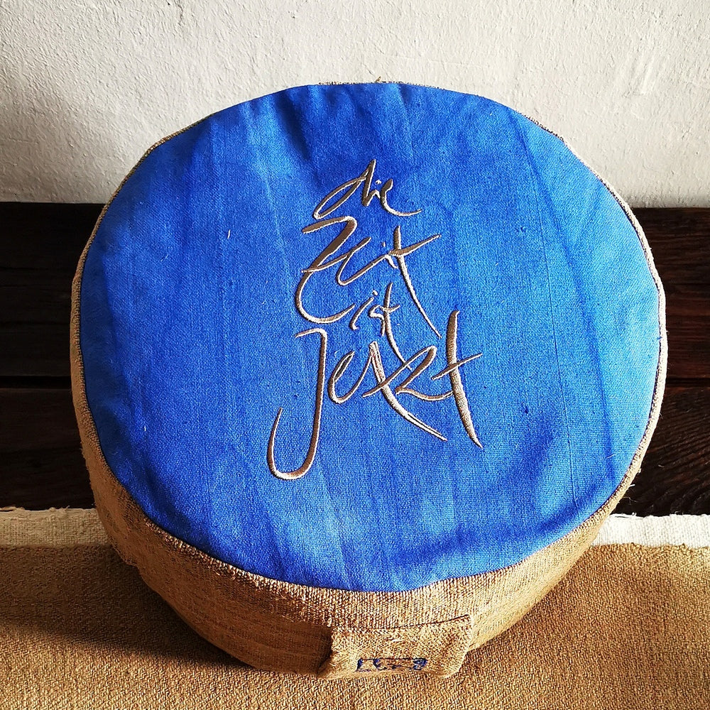 MediKissen Bauernleinen "die Zeit ist Jetzt"