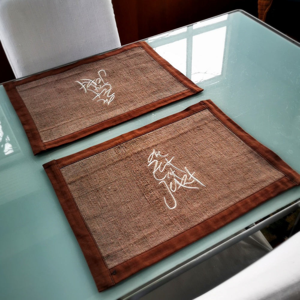 1 Tischset "die Zeit ist Jetzt"