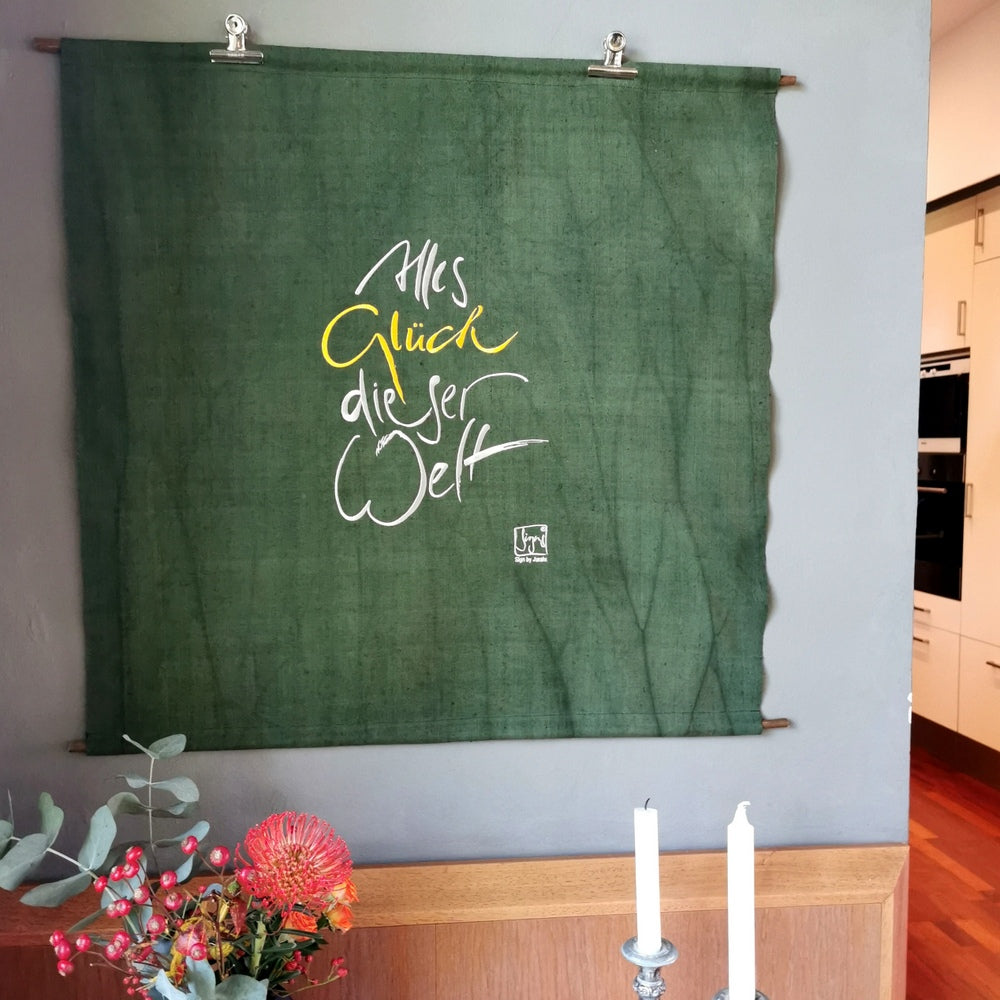 Haussegen "Alles Glück Dieser Welt"