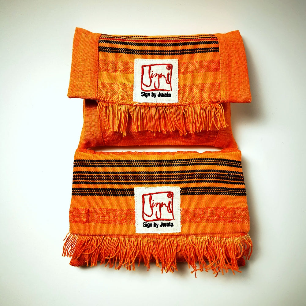 SignKarten-Set "Orange" mit Fransen