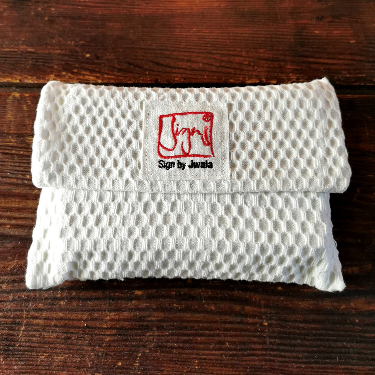 "Fingerzeige" SignKarten-Set "Creme-Waffel" - Bauernleinen