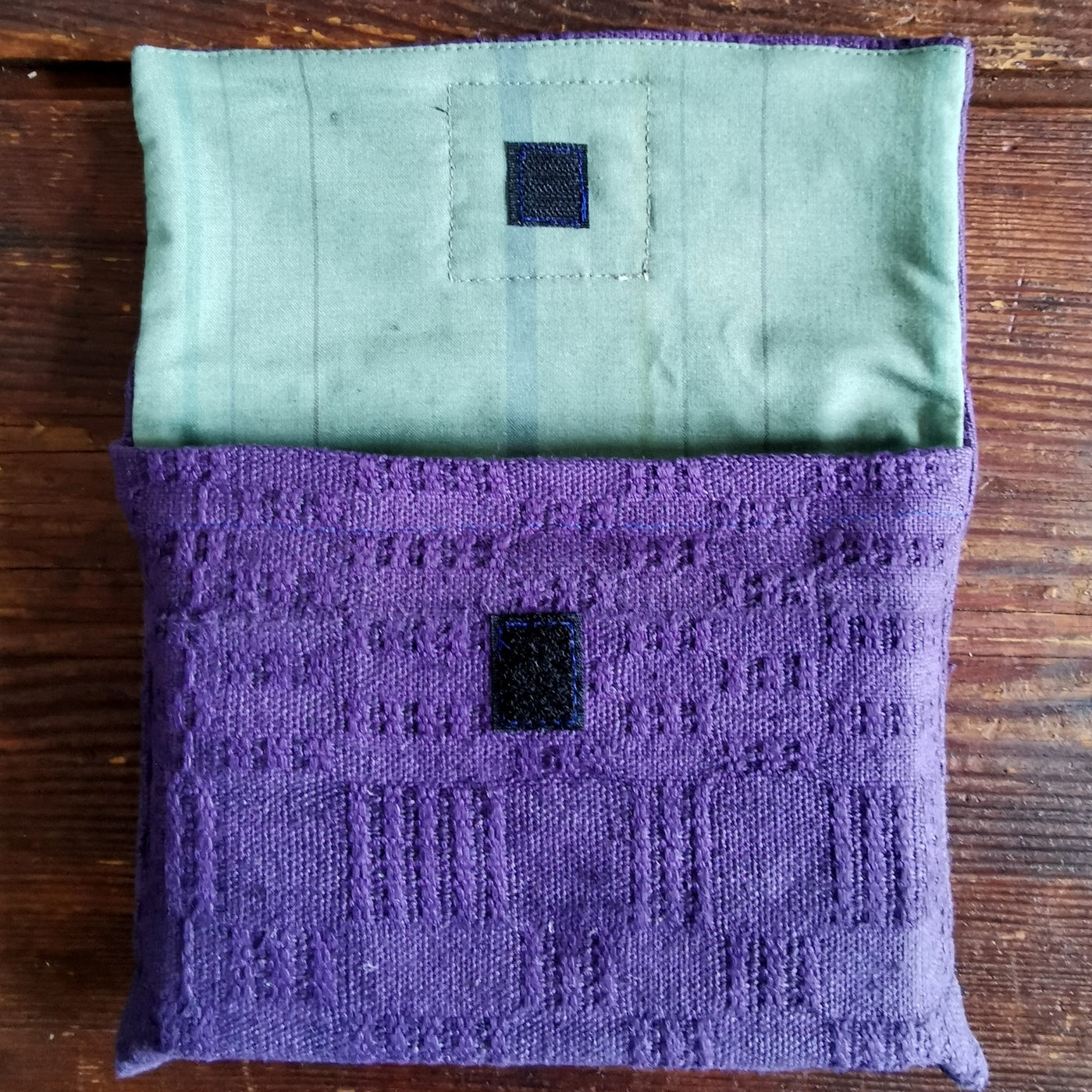 "Fingerzeige" SignKarten-Set "Dunkelviolett" - Bauernleinen