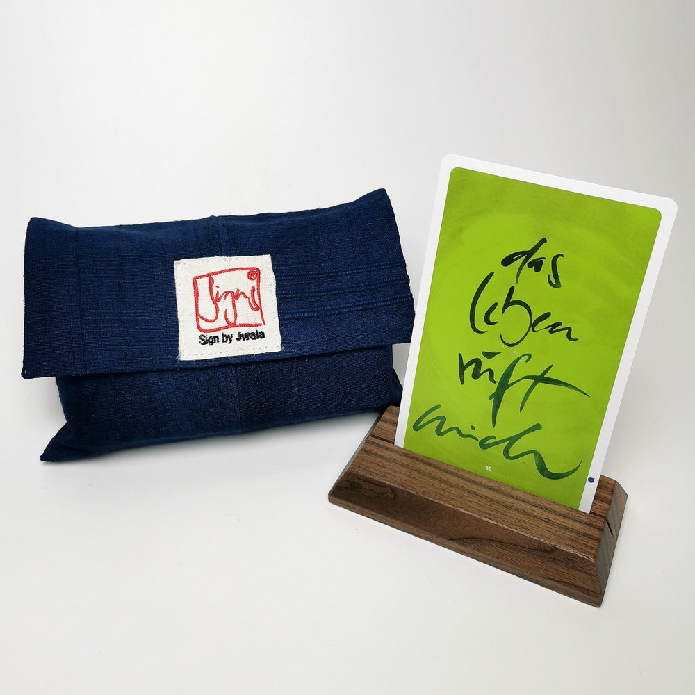 SignKarten-Set "Dunkelblau" + Nuss