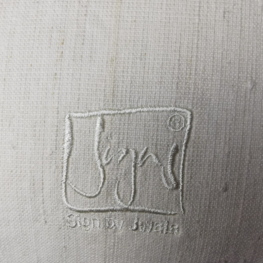 Kissenhülle Bauernleinen "Ich erinnere mich."