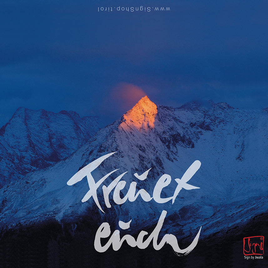 Klappkarte „Freuet euch"