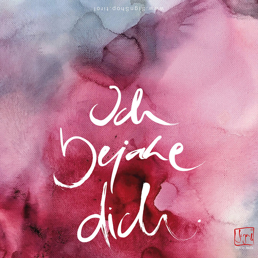 10 Klappkarten "Ich bejahe dich"