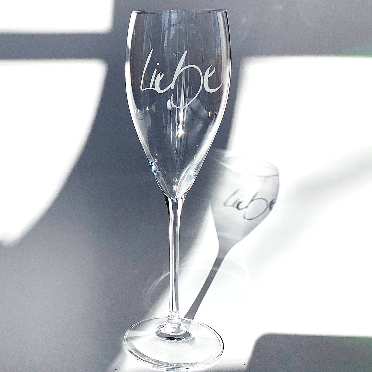 Champagner-Glas "Liebe"