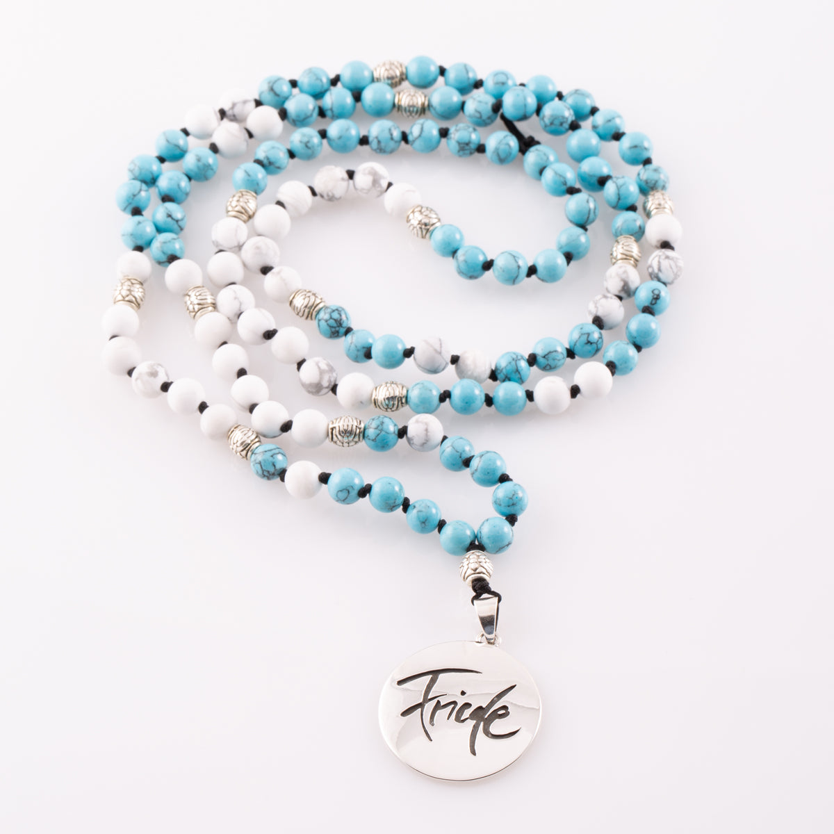 Friede-Mala (Türkis/Howlith)