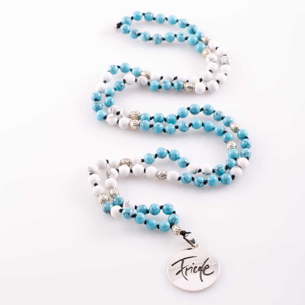 Friede-Mala (Türkis/Howlith)