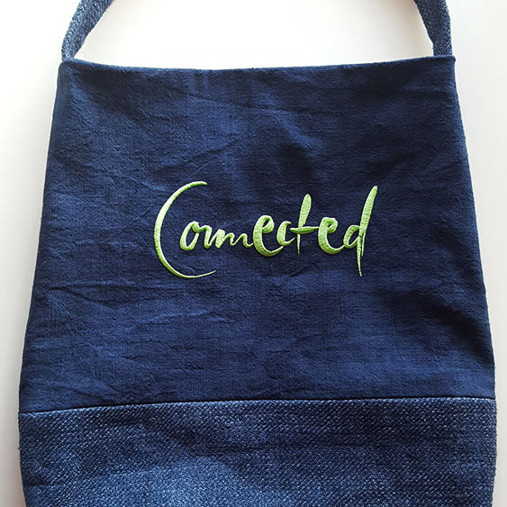 Shopper "Connected" Bauernleinen