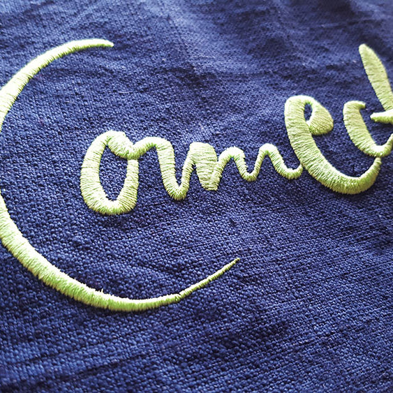 Shopper "Connected" Bauernleinen