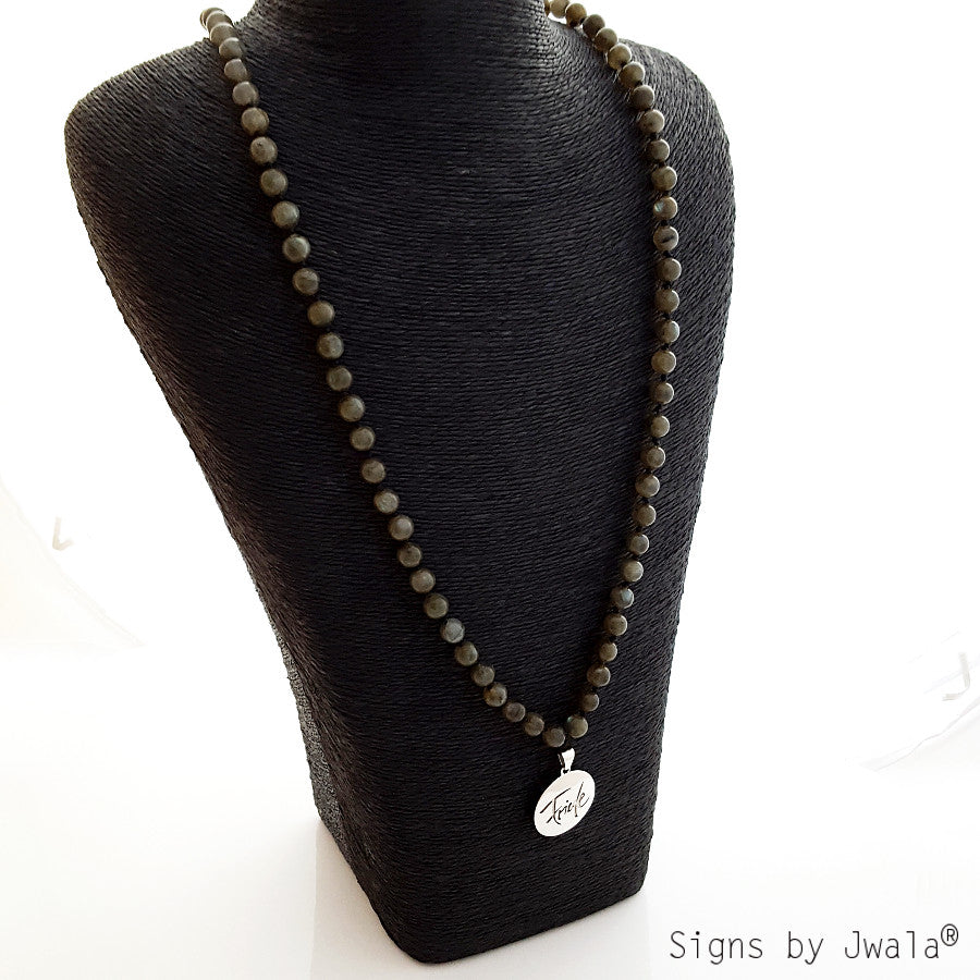 Friede-MännerMala (Labradorit)