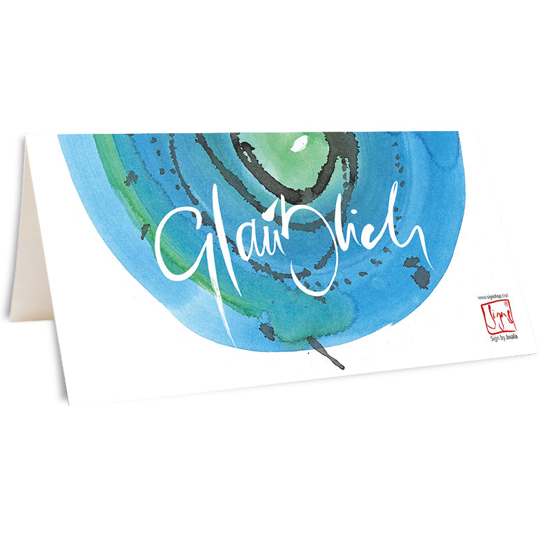 Klappkarte "Glaublich"