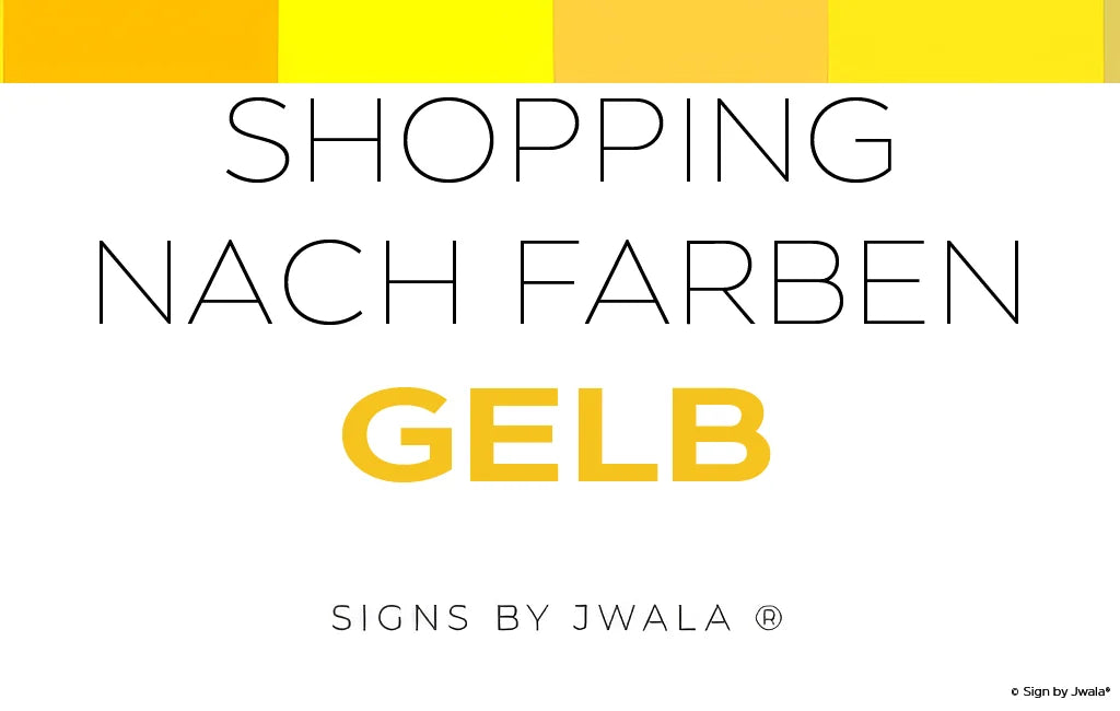 Shopping nach Farbe GELB