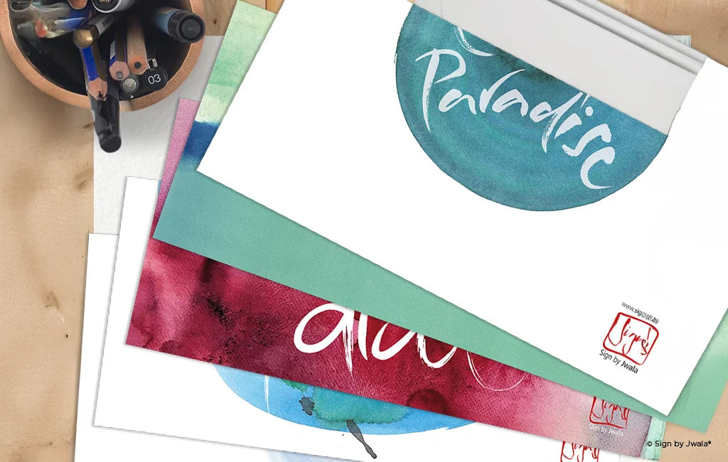 Verschiedene einzigartige Grußkarten zum Selbstbeschreiben im Set aus dem Onlineshop SignShop Tirol – handgemacht, liebevoll gestaltet, mit inspirierenden Botschaften und spirituellen Impulsen. Ideal als Geschenk oder für besondere Anlässe