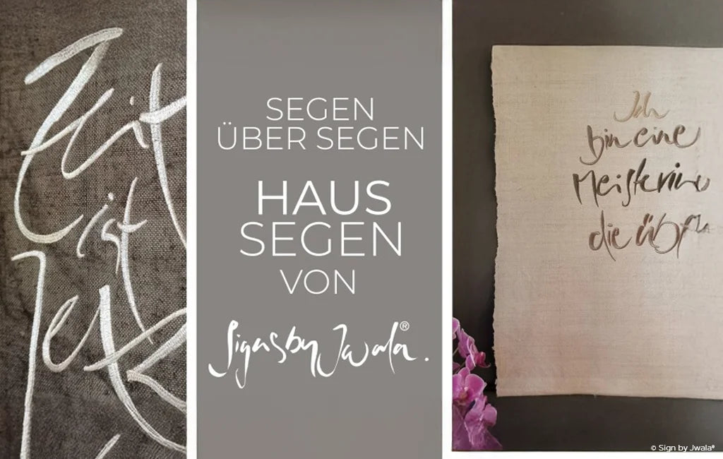 Wohnen - Haussegen by Jwala®