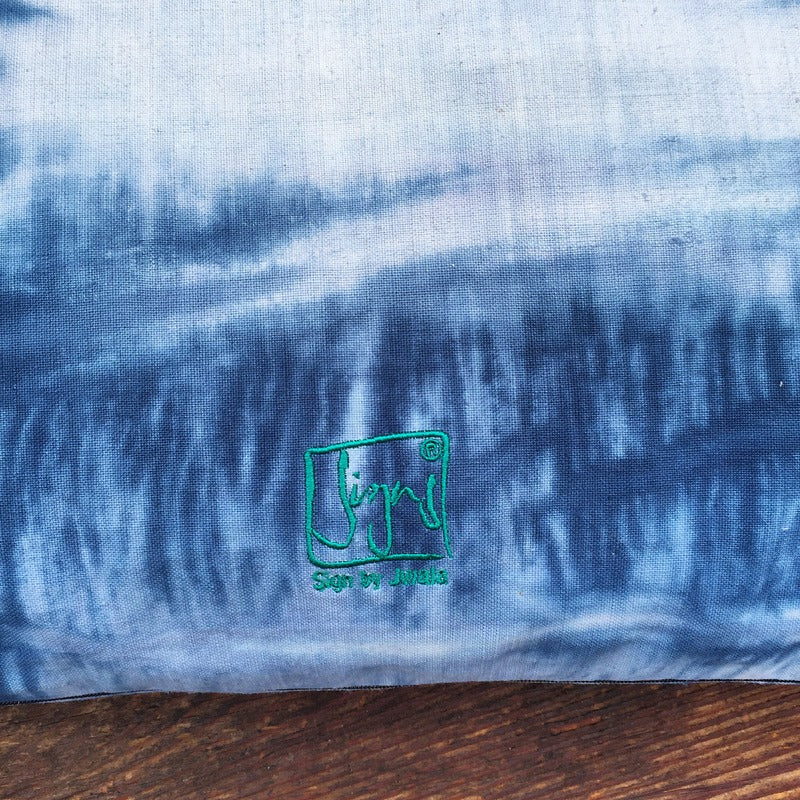 Bauernleinen Zirbenkissen "Alles ist gut"