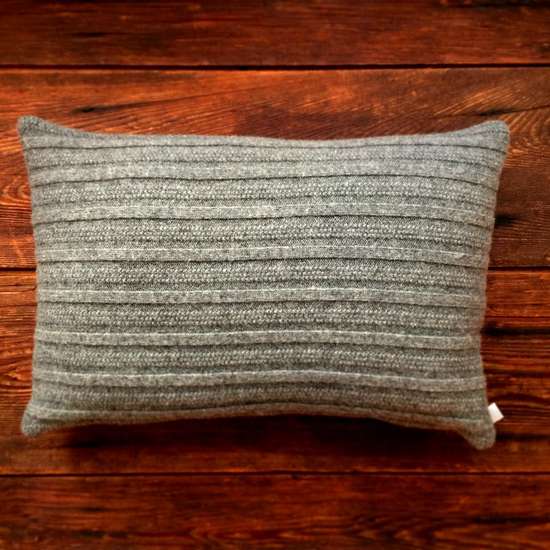 Kissenhülle Wollstrick "Freude"