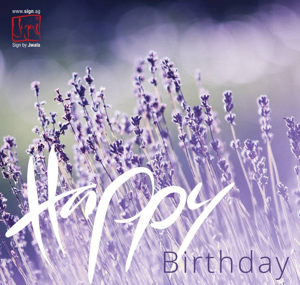 10 Klappkarten "Happy Birthday" 1