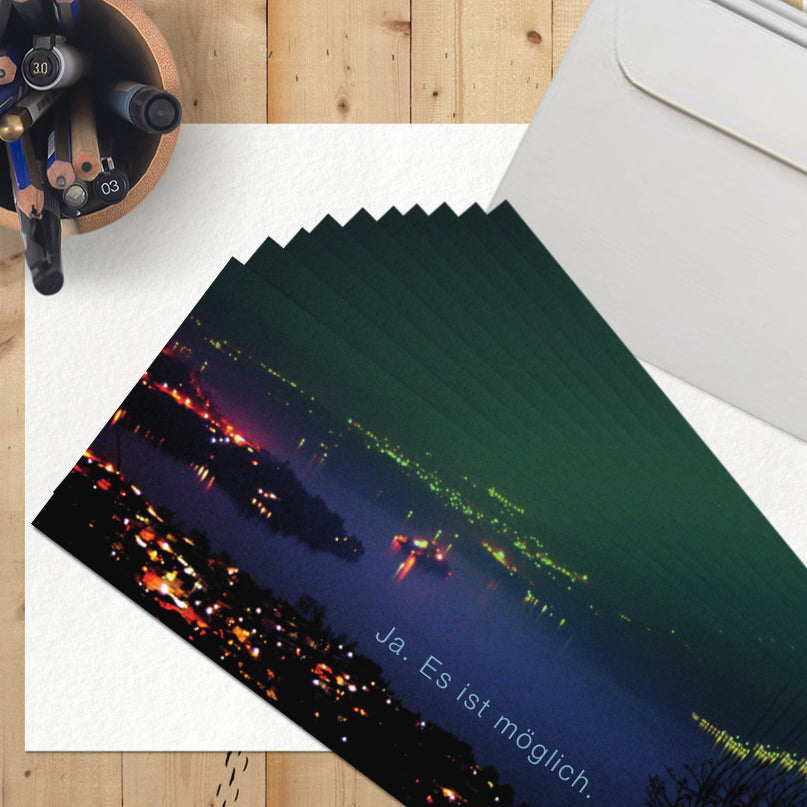 10 Klappkarten "Ja. Es ist möglich."