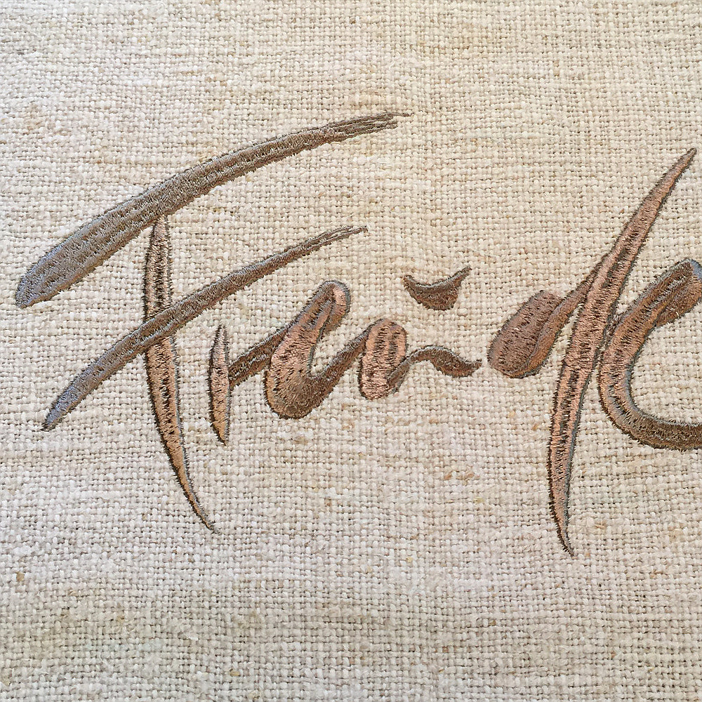 Tischläufer "Freude" Bauernleinen