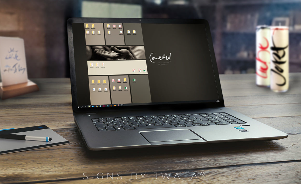 Desktophintergrund "Connected"