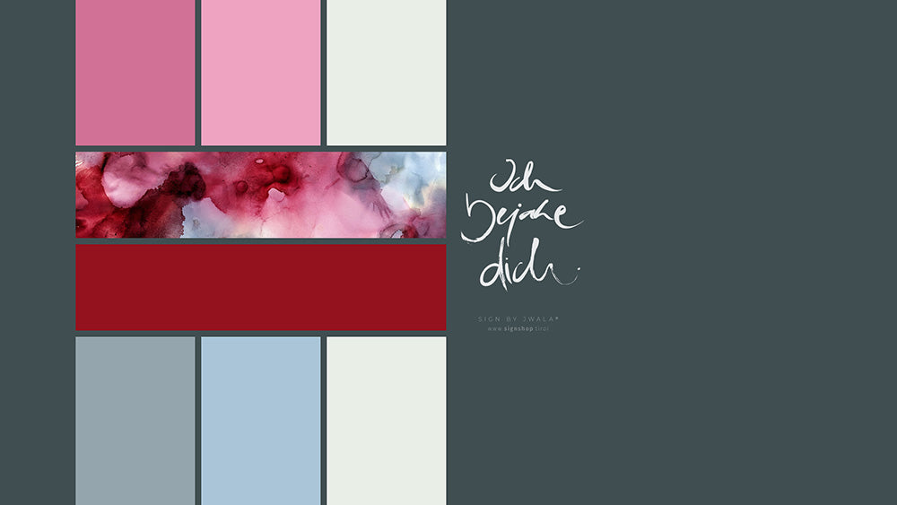 Desktophintergrund "Ich bejahe dich"