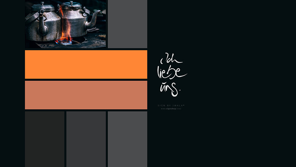 Desktophintergrund "Ich liebe uns"