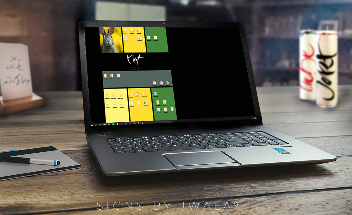 Desktophintergrund "Mut"