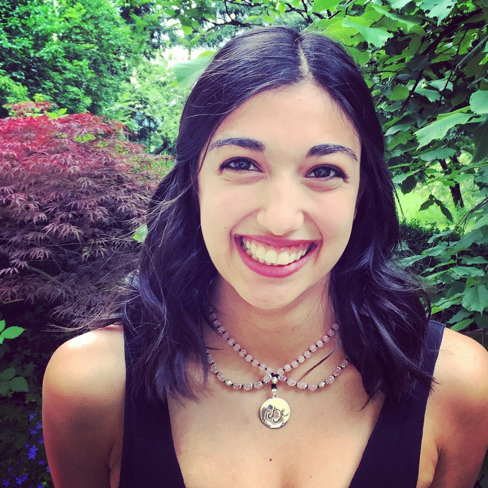 Liebe-Collier (Rosenquarz)