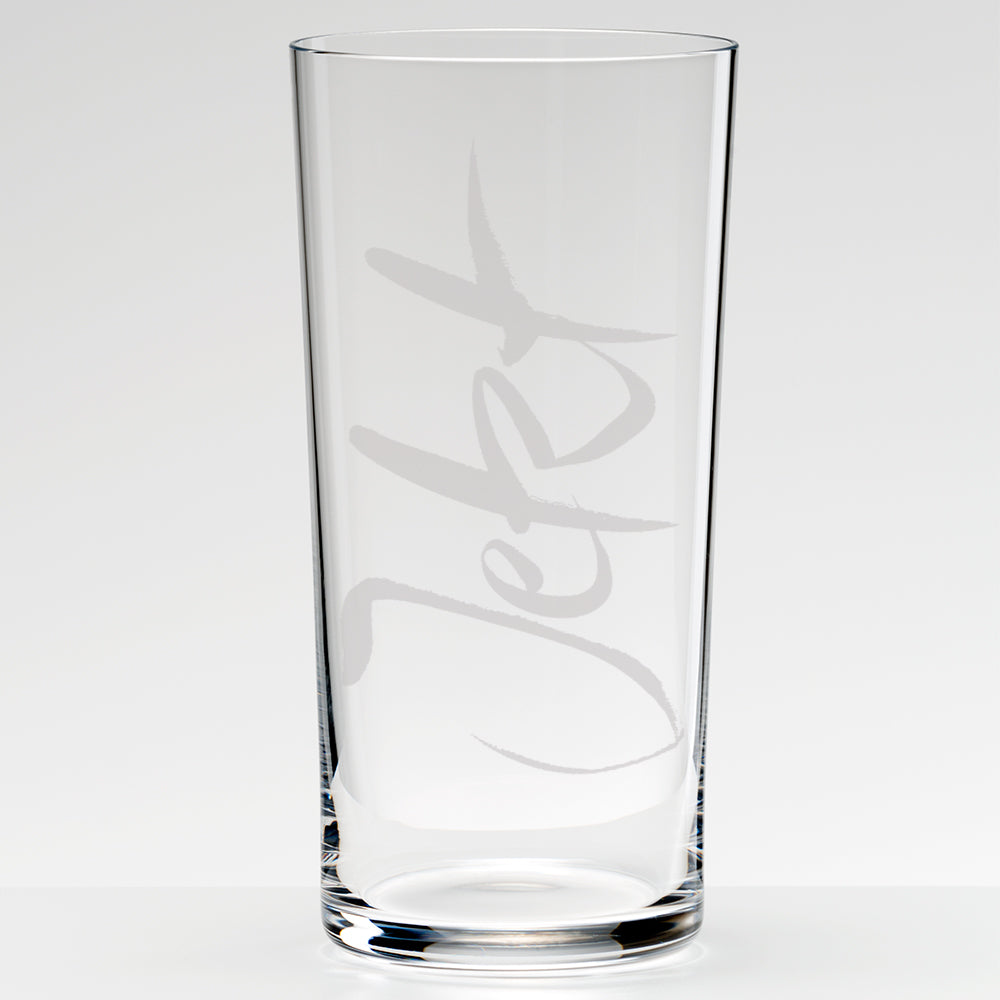 WasserGlas Medium "Jetzt"