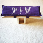 Zirbenholz-MeditationsHocker "Still. So still"