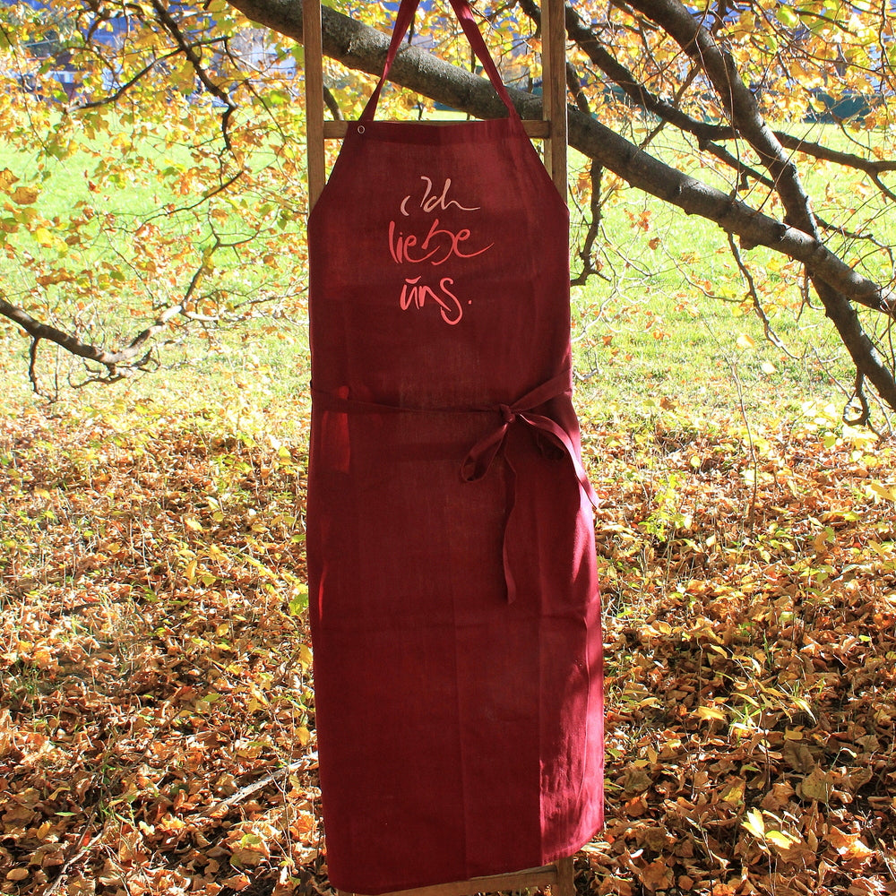 Schürze "Ich liebe uns"
