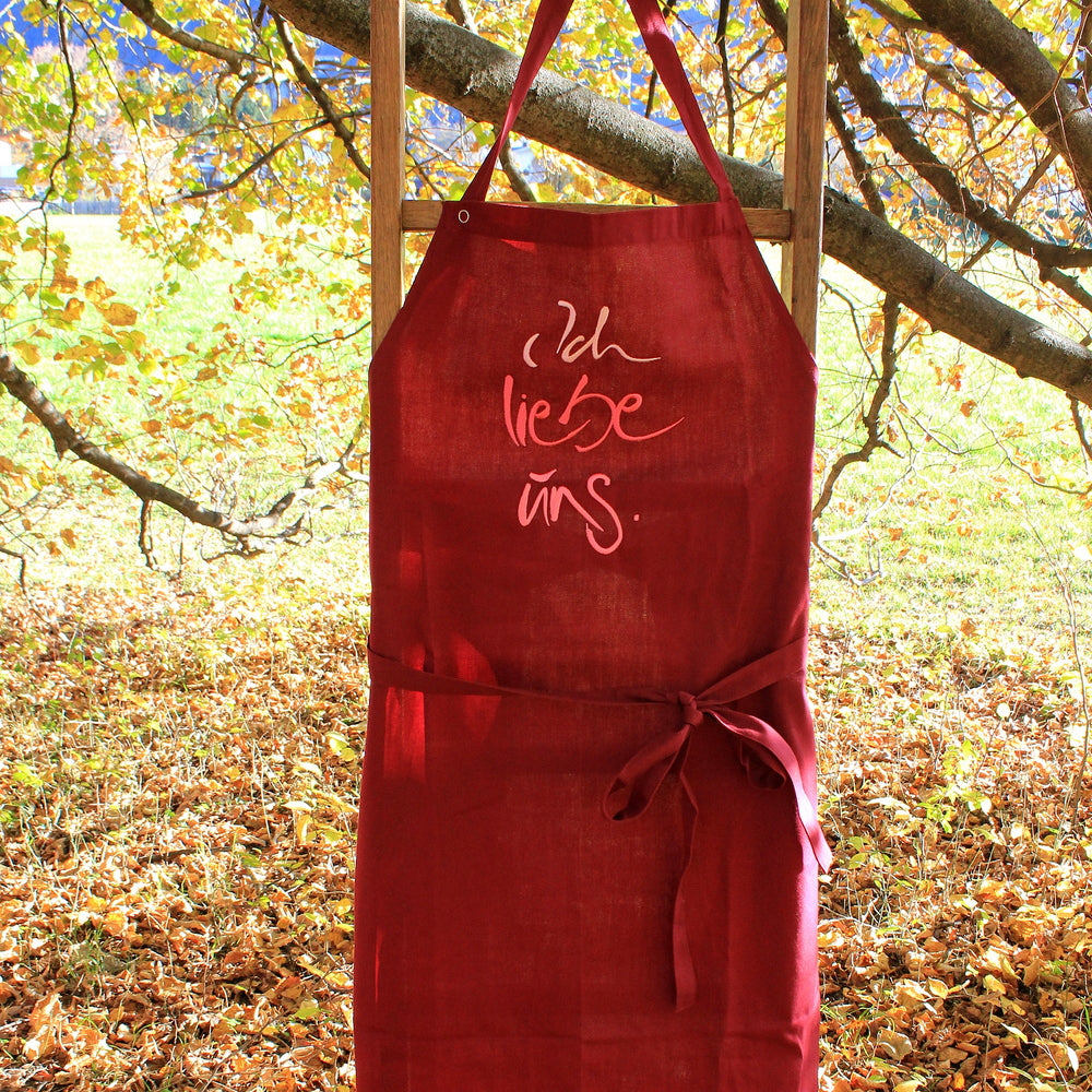 Schürze "Ich liebe uns"