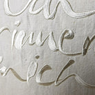 Kissenhülle Bauernleinen "Ich erinnere mich."