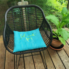 Bauernleinen-Flachkissen "Schwerelos"