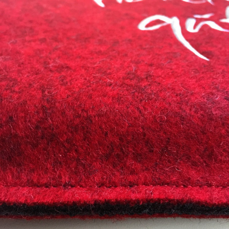 Flachkissen "Es geht mir richtig gut."