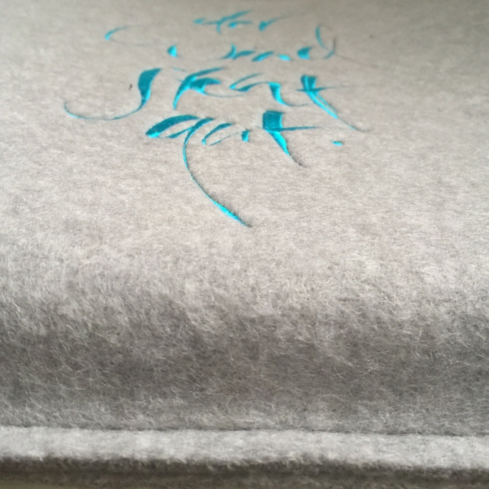 Flachkissen "Der Wind steht gut"