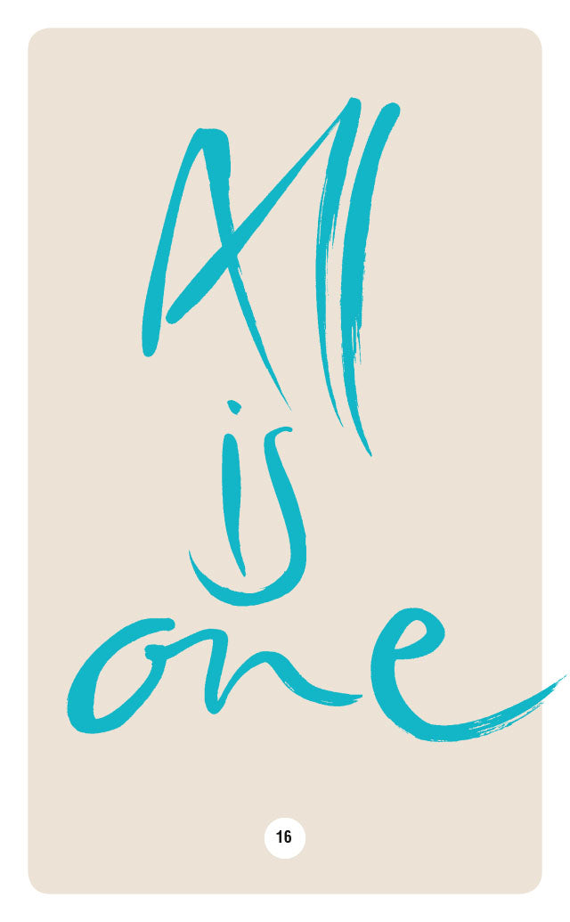ALL IS ONE.
