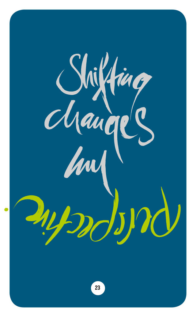 SHIFTING CHANGES MY PERSPECTIVE.