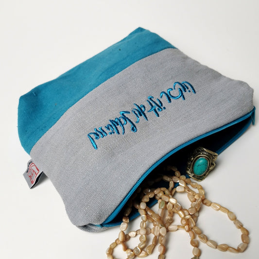 Kosmetiktasche "Liebe ist der Schlüssel"