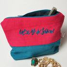 Kosmetiktasche "Liebe ist der Schlüssel"